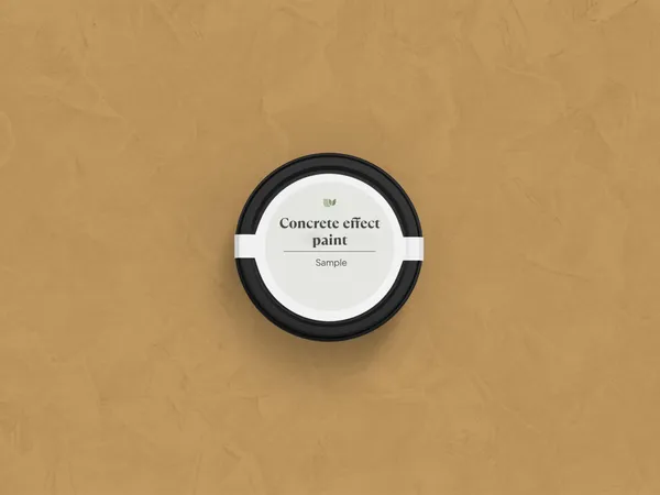 Betonlook verf 562 Caramel kleurtester EN