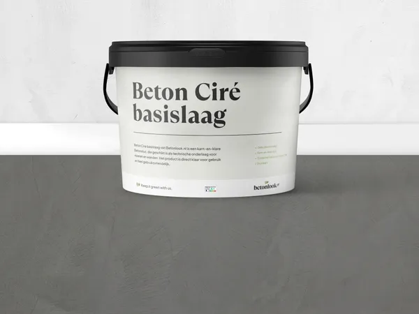 Beton Cire 01 Grijs basislaag