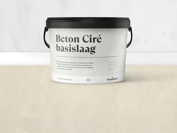 Beton Cire 05 Gebroken wit basislaag