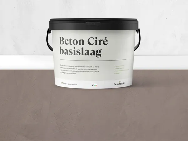 Beton Cire 17 Licht taupe basislaag