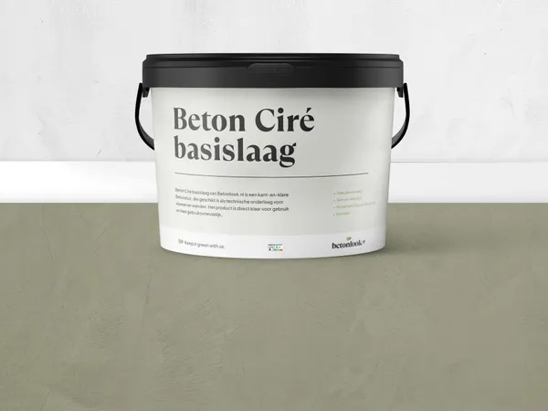 Beton Cire 19 Middengroen basislaag
