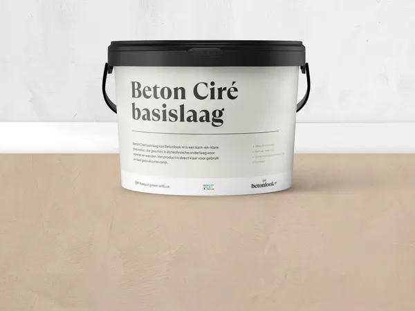 Beton Cire 25 Fluweelroze basislaag