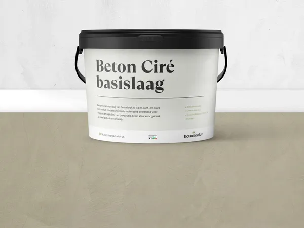 Beton Cire 27 Zandsteen basislaag