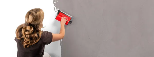 Beton Cire 18 Muisgrijs aanbrengen vloer