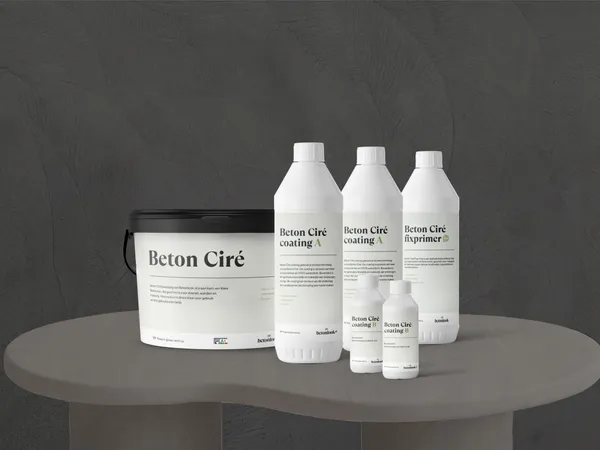 Beton Cire 10 Zwart meubelpakket
