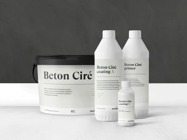 Beton Cire 10 Zwart pakket