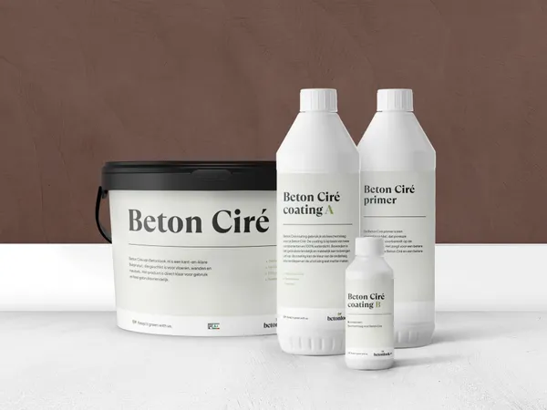 Beton Cire 23 Diepbruin pakket