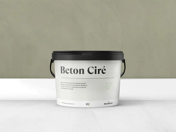 Beton Cire 19 Middengroen stucpasta