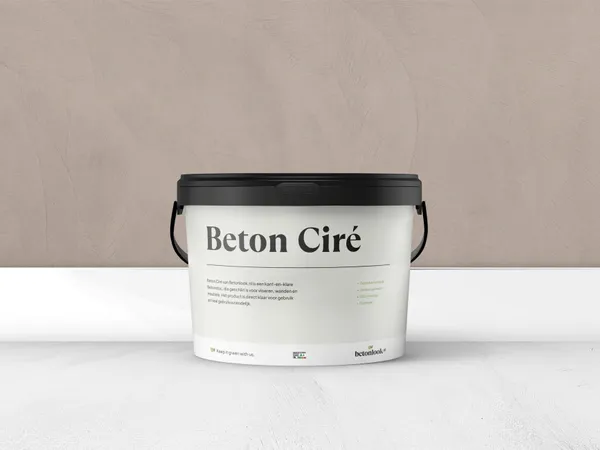 Beton Cire 24 Zacht taupe stucpasta