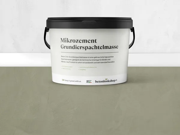 Beton Cire 19 Middengroen basislaag DE