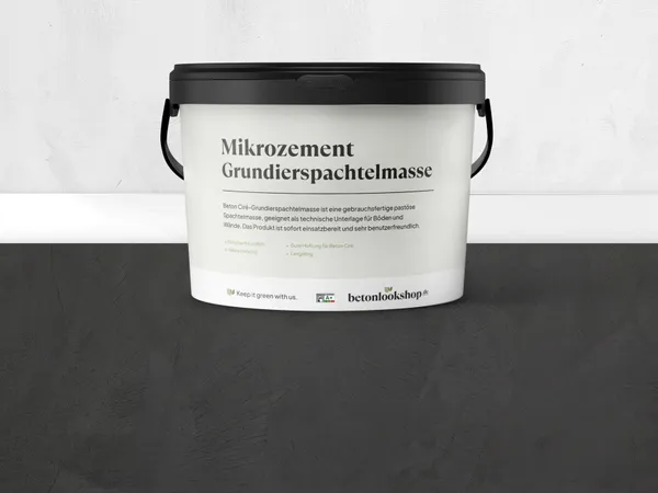 Beton Cire 10 Zwart basislaag DE