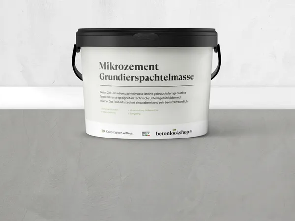 Beton Cire 12 Pastelgrijs basislaag DE
