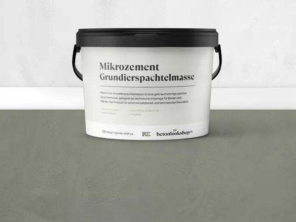 Beton Cire 20 Donkergroen basislaag DE