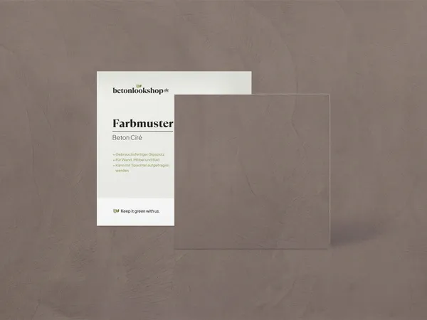 Beton Cire 11 Taupe kleurstaal DE