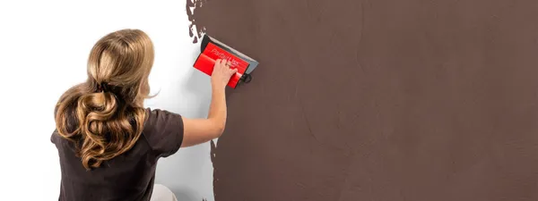 Beton Cire 23 Diepbruin aanbrengen vloer