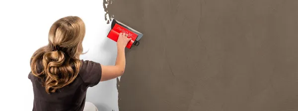 Beton Cire 30 Walnootbruin aanbrengen vloer