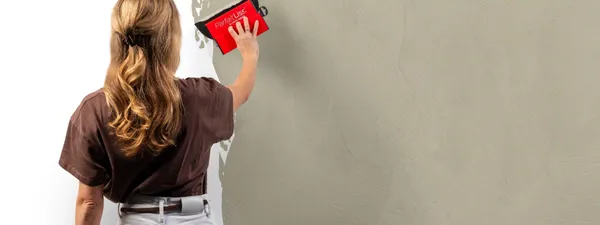 Beton Cire 27 Zandsteen aanbrengen wand