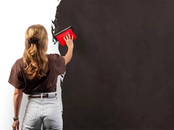 Beton Cire 34 Chocoladebruin aanbrengen wand