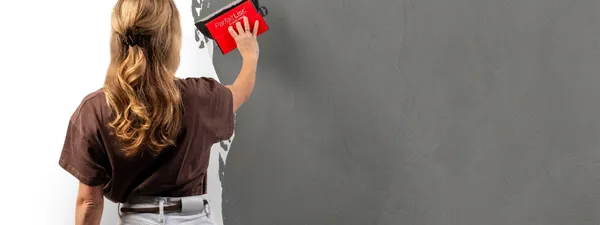 Beton Cire 01 Grijs aanbrengen wand