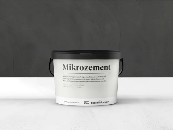 Beton Cire 10 Zwart stucpasta DE