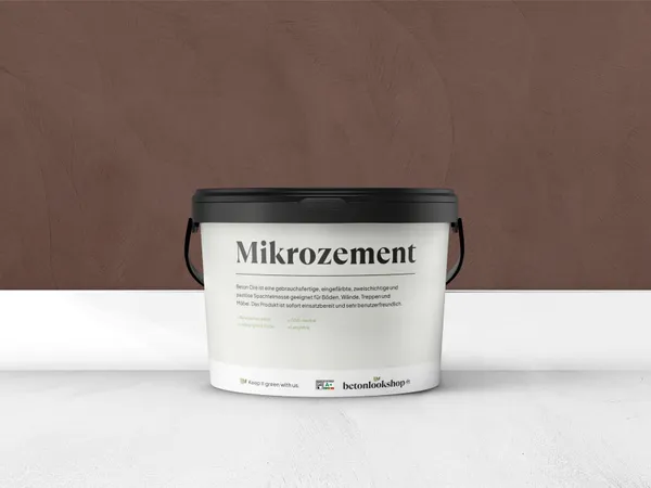 Beton Cire 23 Diepbruin stucpasta DE