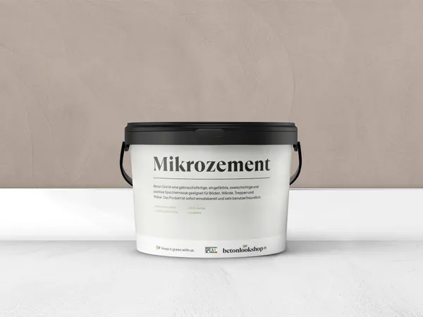 Beton Cire 24 Zacht taupe stucpasta DE