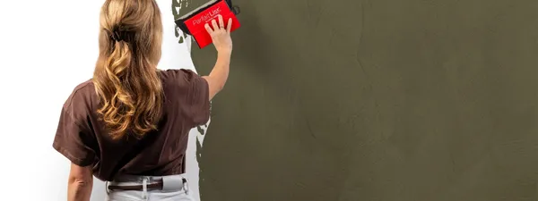 Beton Cire 29 Kakigroen aanbrengen wand