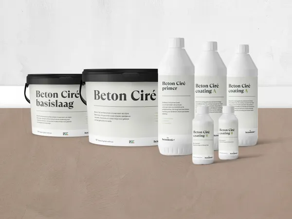 Beton Cire 10135 Ella badkamerpakket vloer