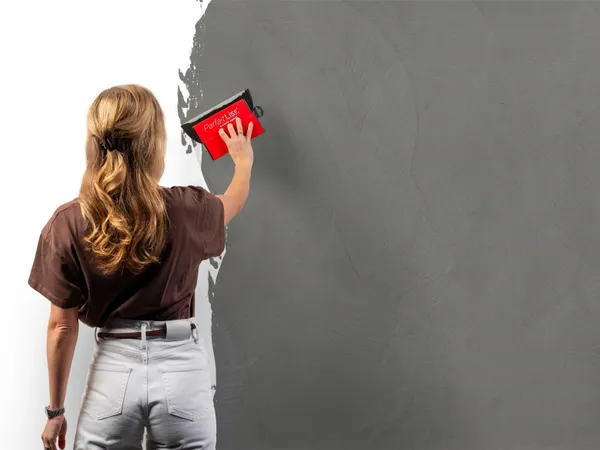 Beton Cire 01 Grijs aanbrengen wand