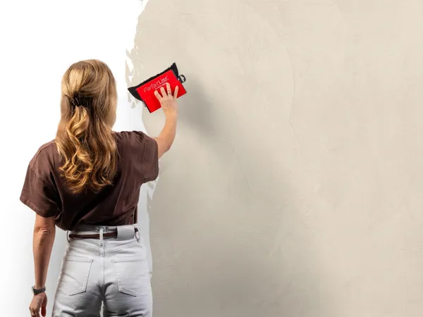 Beton Cire 10202 Lin Plus aanbrengen wand