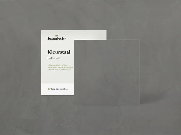 Beton Cire 01 Grijs kleurstaal