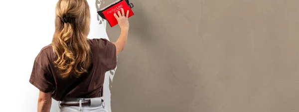 Beton Cire 10736 Kohikona aanbrengen wand