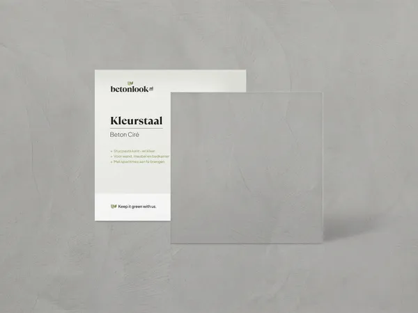 Beton Cire 12 Pastelgrijs kleurstaal