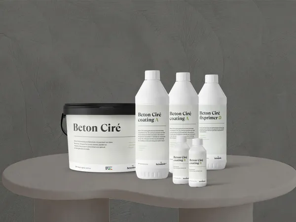 Beton Cire 04 Antraciet meubelpakket