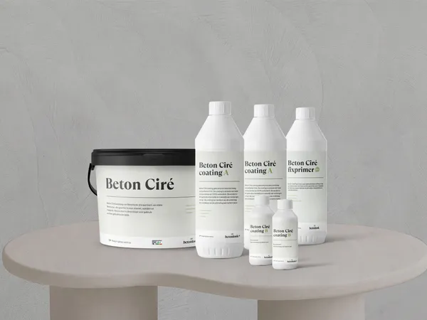 Beton Cire 08 Betongrijs meubelpakket