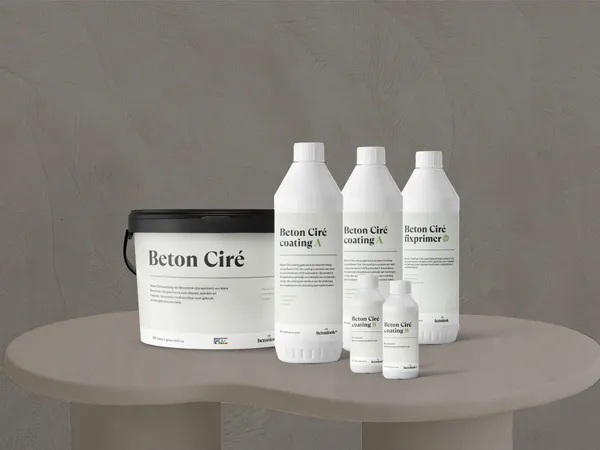 Beton Cire 02 Zilvergrijs meubelpakket
