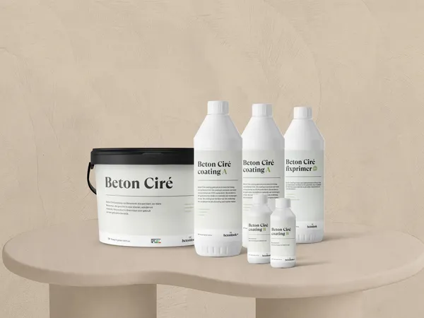 Beton Cire 14 Camel meubelpakket