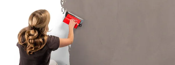 Beton Cire 17 Licht taupe aanbrengen vloer