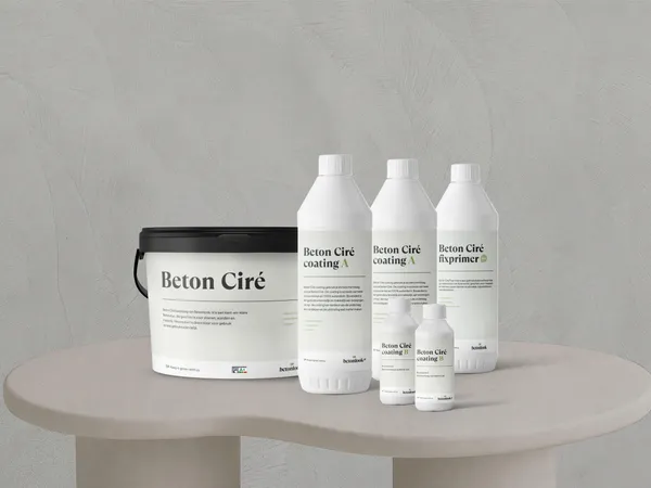 Beton Cire 12 Pastelgrijs meubelpakket
