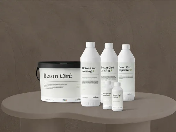 Beton Cire 31 Hazelnootbruin meubelpakket