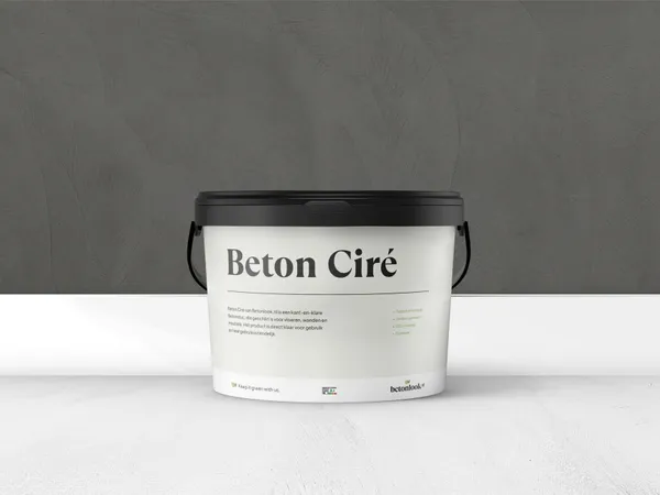 Beton Cire 04 Antraciet stucpasta