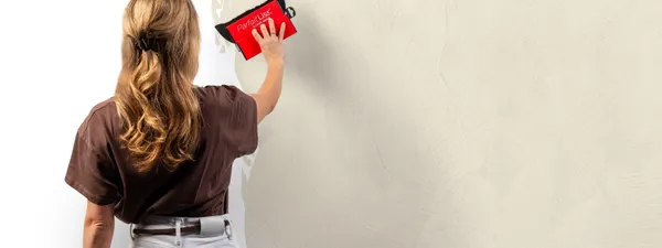 Beton Cire 05 Gebroken wit aanbrengen wand
