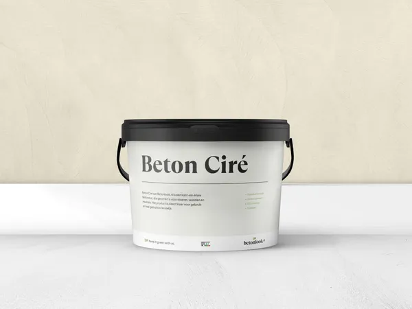 Beton Cire 05 Gebroken wit stucpasta