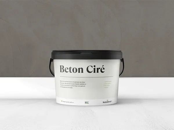 Beton Cire 02 Zilvergrijs stucpasta