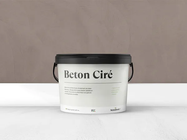 Beton Cire 17 Licht taupe stucpasta
