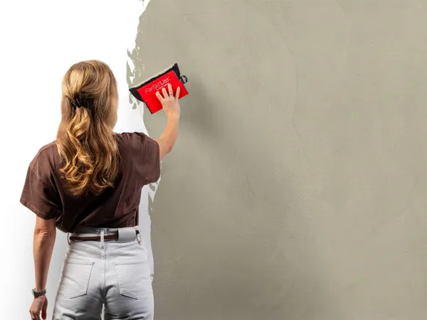 Beton Cire 27 Zandsteen aanbrengen wand