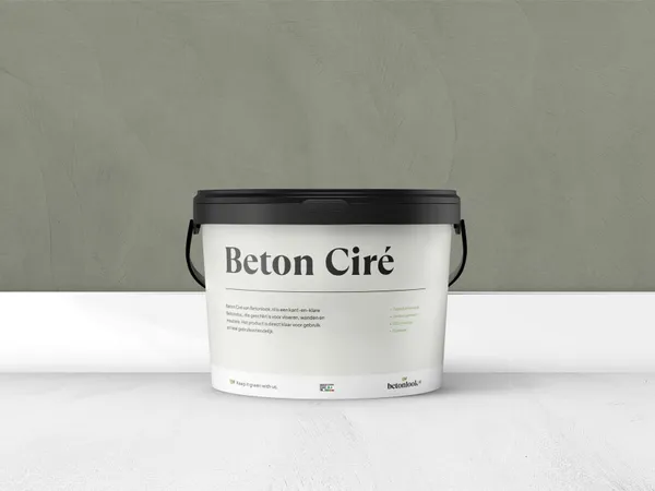 Beton Cire 20 Donkergroen stucpasta