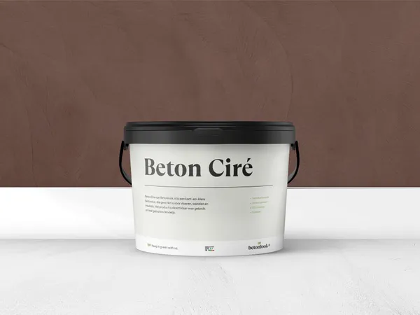 Beton Cire 23 Diepbruin stucpasta
