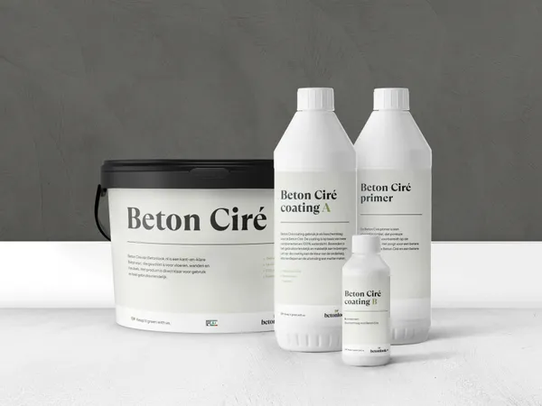 Beton Cire 04 Antraciet pakket