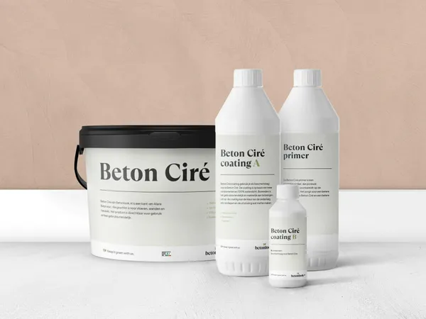 Beton Cire 16 Lichtbruin pakket